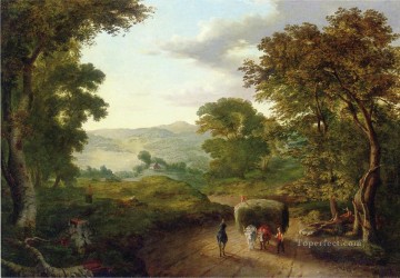 tonalism tonalist Painting - Berkshire Hills landscape Tonalist George Inness